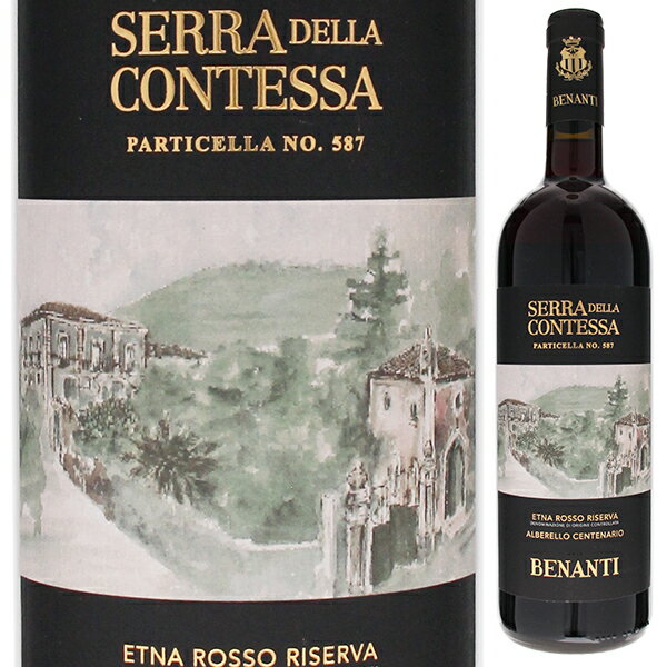 Etna Rosso Riserva Serra della Contessa Benantiベナンティ （詳細はこちら）エトナ南東部、ベナンティ敷地内の最も標高の高い区画（標高500m)。1910年に植樹、樹齢100年を超えるプロ・フィロキセラのネレッロ・マスカレーゼ（85％）とネレッロ・カップッチョ（15％）のブレンド。9月下旬から10月初旬にかけて手摘みで収穫。ステンレスタンクで長期間マセラシオンをしながら発酵。その後、15hlのフレンチオーク樽で24ヶ月熟成。12ヶ月の瓶内熟成。1500mlネレッロ マスカレーゼ、カプッチョイタリア・シチリア・シチリアエトナDOC赤他モールと在庫を共有しているため、在庫更新のタイミングにより、在庫切れの場合やむをえずキャンセルさせていただく場合もございますのでご了承ください。テラヴェール株式会社