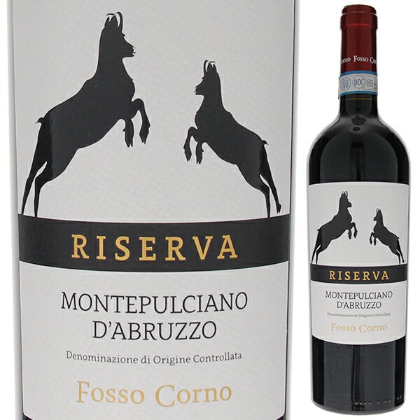 Fosso Corno Riserva Montepulciano D'abruzzo Fosso Cornoフォッソ コルノ （詳細はこちら）このワイナリーの最高級レンジです。収穫後、セレクトレンジのモンテプルチアーノを1年長くバリックで熟成。しっかりとしたボディを持ちながら飲み飽きない綺麗な酸を感じる事が出来ます。樽熟成も1年かけており、4年の熟成を経て良くワインに馴染んでいます。750mlモンテプルチアーノイタリア・アブルッツォモンテプルチアーノ ダブルッツォDOC赤他モールと在庫を共有しているため、在庫更新のタイミングにより、在庫切れの場合やむをえずキャンセルさせていただく場合もございますのでご了承ください。アルトリヴェッロ　