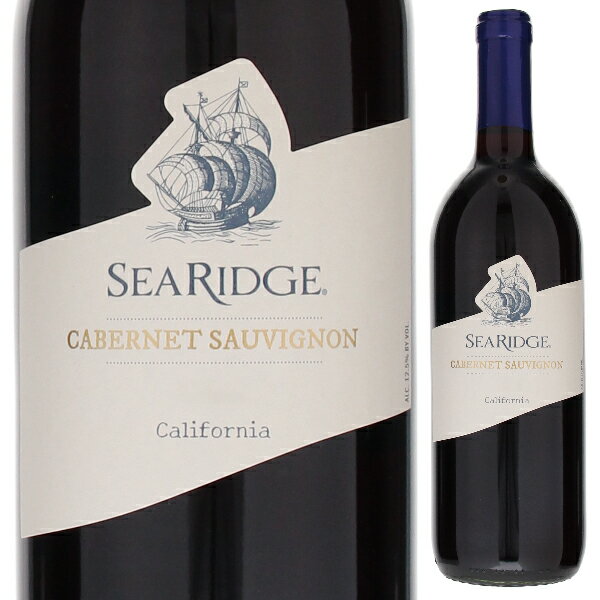 Sea Ridge Cabernet Sauvignon Sea Ridgeシー リッジ （詳細はこちら）醸造家マイケル・アレイは学生時代からワイナリーで経験を積みガロやオークリッジワイナリーを経て現在に至る。彼の哲学には“Keep it simple(常にシンプル)”。シンプルな醸造技術にこそ、本当のワインを表現出来ると考える彼の姿勢がシー・リッジに表れている。ラベル記載されている船は、1578年から1579年に世界中を回った、イギリスで初めての船ゴールデン・ハインド。船長であったフランシス・ドレーク氏によって、カリフォルニアの海岸地方が肥沃で、開拓に向いていることが知らされた事に敬意を払いデザインされる。美しく輝く黒色を帯びたルビー色。カシズやベリーの豊かな香りに、ほのかに甘草やバニラ、ブラックペッパー、スパイスのアロマ。熟した黒い果実の味わいに、チャーミングな酸と程よいタンニンが追いかけてくるバランスのとれた赤ワイン。750mlカベルネ ソーヴィニョンアメリカ・カリフォルニアAVA 赤他モールと在庫を共有しているため、在庫更新のタイミングにより、在庫切れの場合やむをえずキャンセルさせていただく場合もございますのでご了承ください。株式会社オーバーシーズ