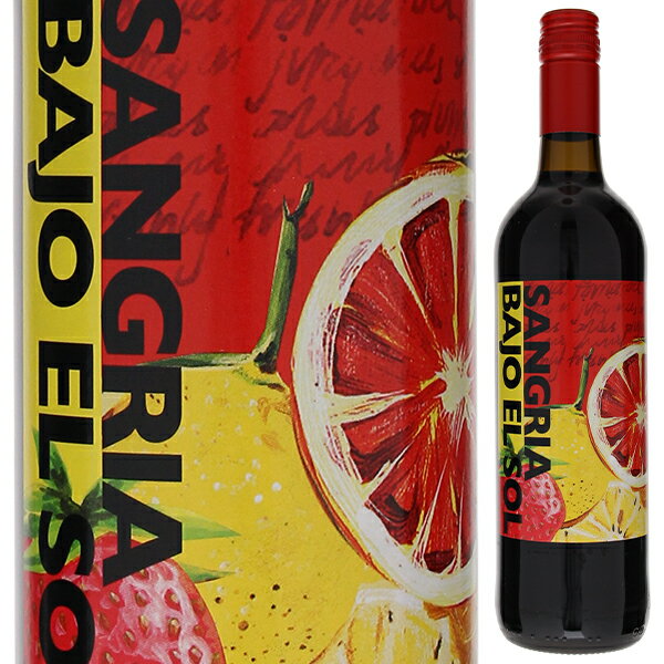 Sangria Bajo El Sol Anecoopアネコープ （詳細はこちら）柑橘類の生産者として世界有数の規模を誇るバレンシアの共同組合。1986年よりワイン生産を開始し、伝統とモダンな技術の融合による素晴らしいコストパフォーマンスのワインは世界各国で高く評価されている。美しく輝くガーネット色。ベリー系の豊かな香りとほんのりカラメルの香り。フレッシュで熟したラズベリーや花、後からバニラやカラメルの甘い味わい。フルーティで滑らかな心地よい甘さのサングリア。ワインのボディも楽しめるアルコール11%。750mlテンプラニーリョ、モナストレル砂糖、香辛料を含むスペイン・バレンシア甘口赤他モールと在庫を共有しているため、在庫更新のタイミングにより、在庫切れの場合やむをえずキャンセルさせていただく場合もございますのでご了承ください。株式会社オーバーシーズ
