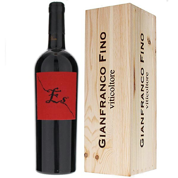 【送料無料】ジャンフランコ フィノ エス レッド 木箱入り 2017 赤ワイン プリミティーヴォ イタリア 750ml