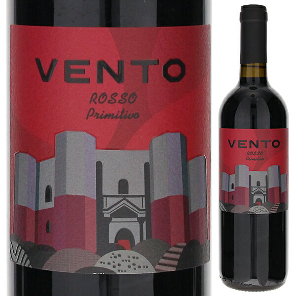 トッレヴェント ヴェント ロッソ プリミティーヴォ 2021 赤ワイン プリミティーヴォ イタリア 750ml