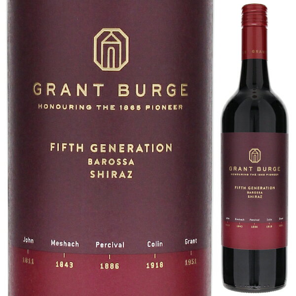 【6本〜送料無料】グラント バージ フィフス ジェネレーション バロッサ シラーズ 2020 赤ワイン シラー オーストラリア 750mlのサムネイル