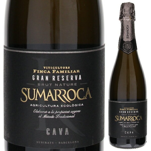 【6本〜送料無料】スマロッカ カヴァ ブリュット ナチュレ グラン レセルバ 2020 スパークリング 白ワイン パレリャーダ マカベオ チャレッロ シャルドネ スペイン 750mlのサムネイル