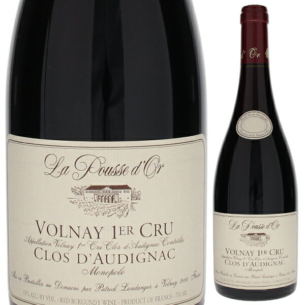 Volnay 1er Cru Clos D’audignac (Monopole） La Pousse D'orラ プス ドール （詳細はこちら）ピノノワール 100%750mlピノ ノワールフランス・ブルゴーニュ・コート ド ボーヌ・ヴォルネイヴォルネイAOC赤他モールと在庫を共有しているため、在庫更新のタイミングにより、在庫切れの場合やむをえずキャンセルさせていただく場合もございますのでご了承ください。株式会社ラックコーポレーション