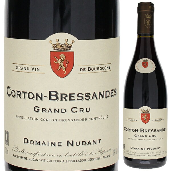 Corton Bressandes Grand Cru Nudantニュダン （詳細はこちら）所有面積：0.61ha 土壌：石灰粘土質 農法：リュット・レゾネ 仕立て：ギュイヨ・サンプル 密植度：12000本 平均樹齢：60年 収穫方法：機械収穫 使用酵母：天然酵母 マロラクティック発酵：する（自発的に） 発酵温度：8?32度 発酵期間：15?21日 発酵樽タンク：ステンレスタンク、およびコンクリートタンク 熟成樽の新樽率：70% 熟成期間：12ヶ月 瓶詰め時のフィルターの有無：ろ過のみする 味わいコメント：特級コルトンの中でもクロ・デュ・ロワと並んで高品質のワインを生み、肉付きよく、タンニンの柔らかなスタイル。樹齢60年という古木のため、凝縮感溢れるワインとなる。霜降り肉をスキヤキや鉄板焼きで。あるいはソフトなチーズとともに。750mlピノ ノワールフランス・ブルゴーニュ・コート ド ボーヌ・アロース コルトンコルトンAOC赤他モールと在庫を共有しているため、在庫更新のタイミングにより、在庫切れの場合やむをえずキャンセルさせていただく場合もございますのでご了承ください。株式会社ラックコーポレーション