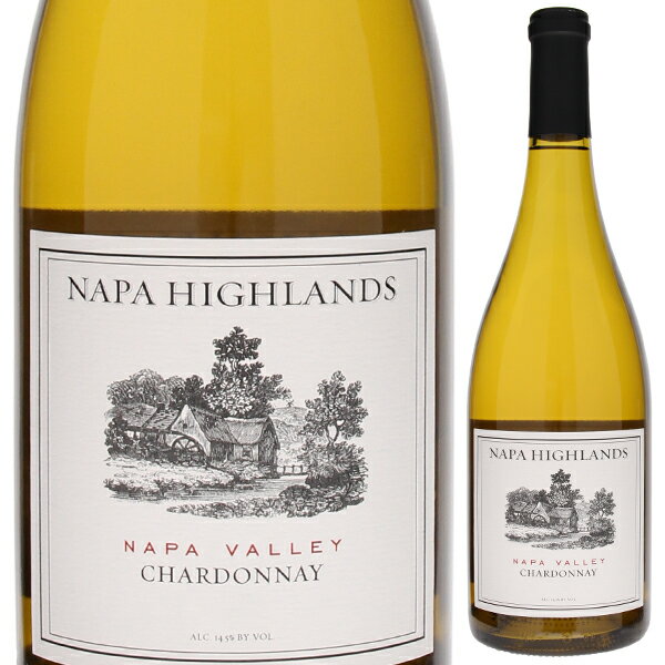 【6本〜送料無料】シャルドネ ナパ ヴァレー 2023 ナパ ハイランズ 白ワイン アメリカ 750ml カリフォルニア