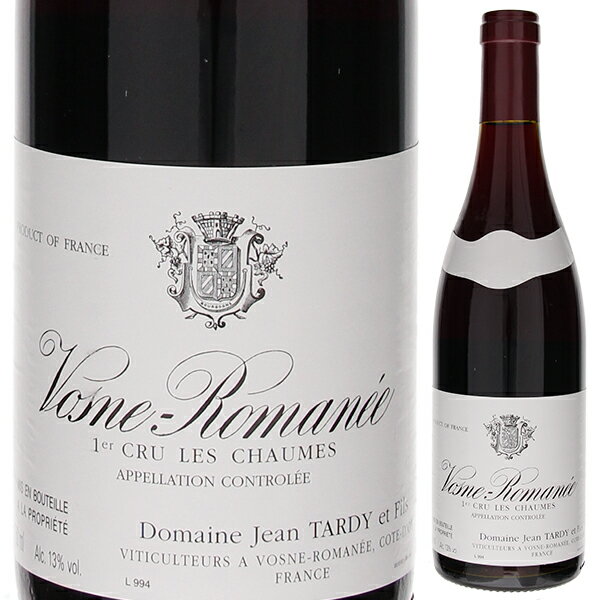 Vosne-Roman e 1er Cru les Chaumes Domaine Jean Tardy ＆ Filsドメーヌ ジャン タルディ エ フィス （詳細はこちら）750mlピノ ノワールフランス・ブルゴーニュレ ショーム赤他モールと在庫を共有しているため、在庫更新のタイミングにより、在庫切れの場合やむをえずキャンセルさせていただく場合もございますのでご了承ください。土浦鈴木屋こちらのワインは、土浦鈴木屋さんの地下セラー及び専用セラーで万全を期して大切に熟成させたものです。非常にデリケートで、熟成による変化やコルクの不良等についても避けられないリスクもございますので、返品・交換等の対応ができませんのでご了承の上ご利用ください。