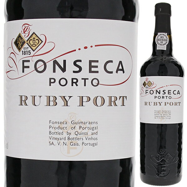 Fonseca Ruby Port Fonseca Guimaraensフォンセカ ギマラエンス （詳細はこちら）フォンセカ ギマラエンスのポートワイン造りはきわめて伝統的で、昔ながらのラガールに男たちが入り、ブドウを足で踏んで破砕し、自然酵母にて発酵させています。 美しいルビー色で黒色の果実が熟したフルーティな香りとコクのある、程よい長さの余韻とまろやかな味じわいのポートワインです。750mlトゥーリガ ナショナル、トウリガ フランセーザ、ティンタ ロリスポルトガル・デュリエンセポルトDOC甘口赤他モールと在庫を共有しているため、在庫更新のタイミングにより、在庫切れの場合やむをえずキャンセルさせていただく場合もございますのでご了承ください。日本リカー株式会社　