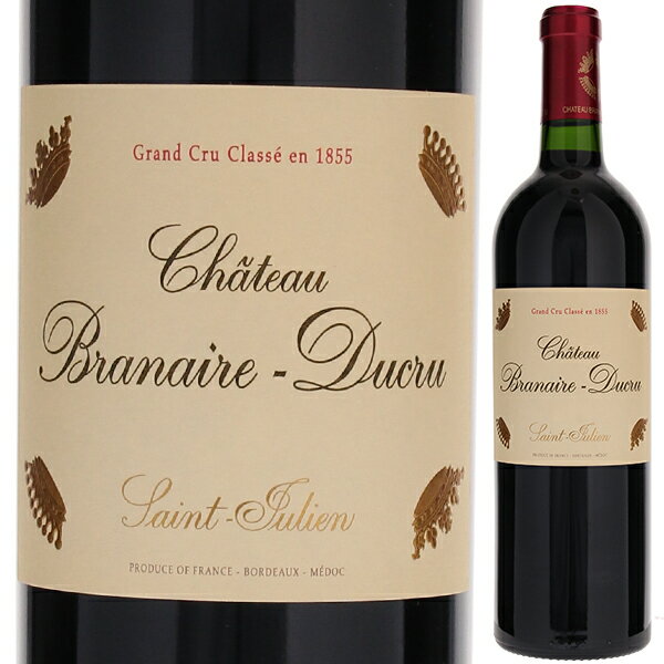 【6本～送料無料】シャトー ブラネール デュクリュ 2021 赤ワイン フランス 750ml