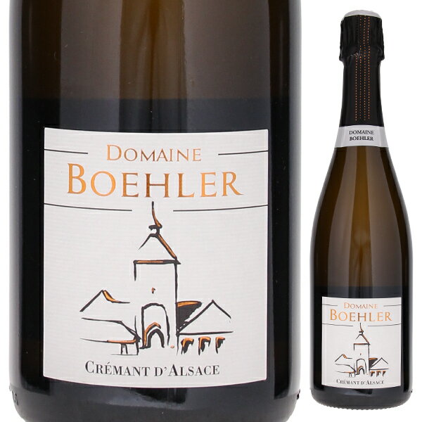 Cr mant d'Alsace Blanc Extra Brut Domaine Boehlerドメーヌ ブレル （詳細はこちら）クレマンには3種類の葡萄をブレンドしています。ピノ　ブランはフレッシュさ、シャルドネはボディ、そしてオーセロワはしなやかさと丸みを与えてくれます。3種類の葡萄は同じ畑で栽培していますが、畝がそれぞれ別になっているため、厳密にいえば混植ではありません。畑の標高は200〜220m、平均樹齢20年です。手摘みで収穫した葡萄はすぐにセラーに運びます。約3時間かけてやわらかくプレスします。ベースワインの発酵は葡萄の果皮に付いている天然酵母を使い、ステンレスタンクで行います。収穫の翌年の春まで澱と共に寝かせます。その後、瓶に移し替えて瓶内で二次発酵させます。ボトルで12〜18ヶ月熟成させています。ドザージュを控えめにすることで、きりりとした味わいの辛口に仕上げています。750mlピノ ブラン 、オーセロワ、シャルドネフランス・アルザスクレマン ダルザスAOC発泡白他モールと在庫を共有しているため、在庫更新のタイミングにより、在庫切れの場合やむをえずキャンセルさせていただく場合もございますのでご了承ください。株式会社稲葉