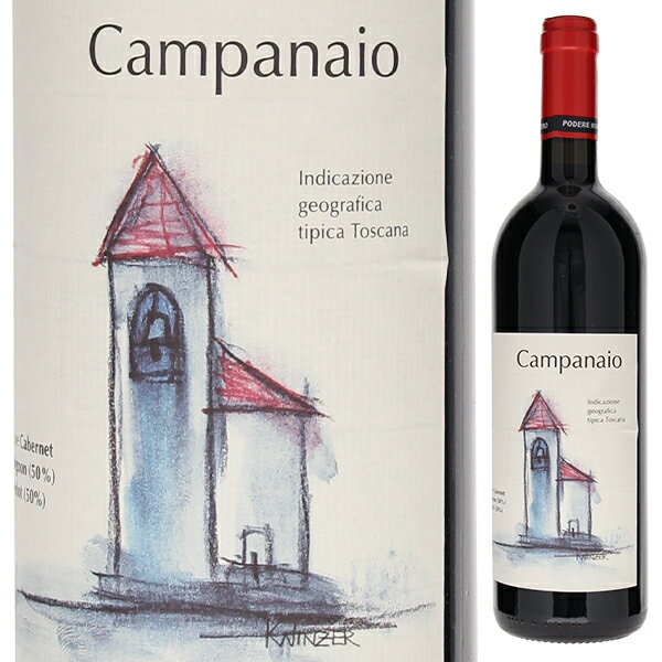 【6本～送料無料】カンパナイオ 2022 ポデーレ モナステロ 赤ワイン イタリア 750ml カベルネ ソーヴィニョン トスカーナ 果実味 濃厚 エレガント