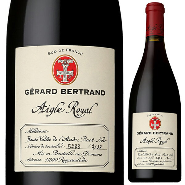 L'Aigle Royale Pinot Noir, Domaine de l'Aigle Gerard Bertrandジェラール ベルトラン （詳細はこちら）南仏ラングドックを代表するプレミアム ワインメーカー、ベルトラン。この地域の様々なテロワールを表現すべく複数のワイナリーを所有。レーグルではリムーの高標高を活かした冷涼品種でテロワ—ルを表現。750mlピノ ノワールフランス・ラングドック ルーションオート ヴァレ ド ロードIGP赤他モールと在庫を共有しているため、在庫更新のタイミングにより、在庫切れの場合やむをえずキャンセルさせていただく場合もございますのでご了承ください。株式会社ファインズ