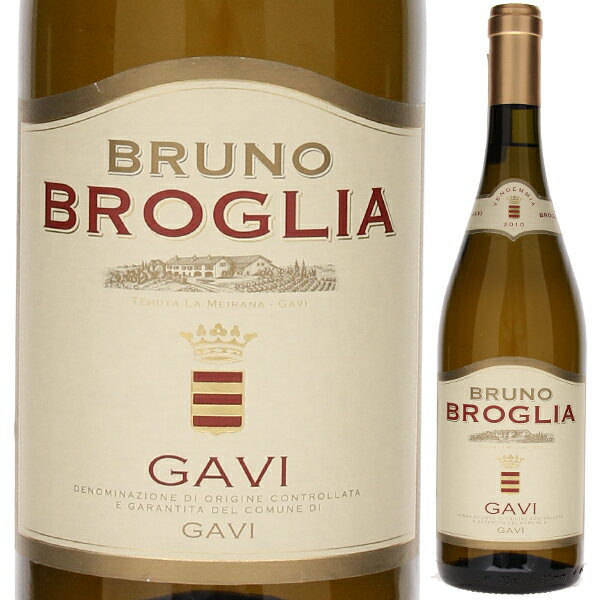 ブローリア ブルーノ ブローリア ガヴィ デル コムーネ ディ ガヴィ 2010 白ワイン コルテーゼ イタリア 750ml オールドヴィンテージ 蔵出し