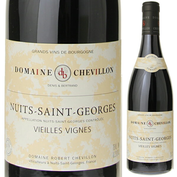 Nuits-Saint-Georges Vieilles Vignes Robert Chevillonロベール シュヴィヨン （詳細はこちら）ピノ ノワール750mlピノ ノワールフランス・ブルゴーニュ赤他モールと在庫を共有しているため、在庫更新のタイミングにより、在庫切れの場合やむをえずキャンセルさせていただく場合もございますのでご了承ください。土浦鈴木屋こちらのワインは、土浦鈴木屋さんの地下セラー及び専用セラーで万全を期して大切に熟成させたものです。非常にデリケートで、熟成による変化やコルクの不良等についても避けられないリスクもございますので、返品・交換等の対応ができませんのでご了承の上ご利用ください。