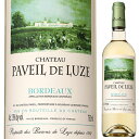 Chateau Paveil de Luze Blanc Chateau Paveil de Luzeシャトー パヴェイユ ド リューズ （詳細はこちら）1862年にアルフレッド ド リューズ男爵が購入して以来、6世代に渡り家族経営を貫いているシャトーです。750mlソーヴィニョン ブラン、ソーヴィニヨン グリフランス・ボルドーボルドーAOC白他モールと在庫を共有しているため、在庫更新のタイミングにより、在庫切れの場合やむをえずキャンセルさせていただく場合もございますのでご了承ください。株式会社ファインズ