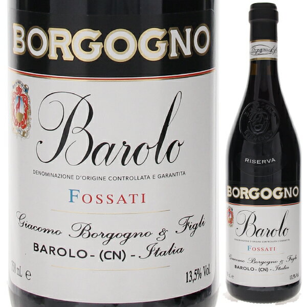 Barolo Riserva Fossati Borgognoボルゴーニョ （詳細はこちら）22〜29度で12日間伝統的セメントタンクで醗酵後、マセラシオンを22度で30日間、樽に移行したあと、マロラクティック発酵は22度で15日間行います。ワインは4500リットルのスロヴェニア産オーク樽で4年間熟成後、6ヶ月間の瓶内熟成。約600万年前にアフリカ大陸がイタリア半島を圧迫した後、ポー川の平野を覆った、海の堆積物から産まれました。この畑は比較的若い土壌で、かなり砂質の割合が高いため、素晴らしい花や赤い果実の芳しさを持ったワインとなります。750mlネッビオーロイタリア・ピエモンテ・ラ モッラバローロDOCG赤他モールと在庫を共有しているため、在庫更新のタイミングにより、在庫切れの場合やむをえずキャンセルさせていただく場合もございますのでご了承ください。日欧商事株式会社花や赤い果実の芳しさ！砂質中心の土壌を反映した優美でフェミニンなクリュバローロ「フォッサティ」バローロ リゼルヴァ フォッサティ ボルゴーニョBarolo Riserva Fossati Borgogno商品情報素晴らしい花や赤い果実の芳しさを持った「フォッサティ」2018年8月、ボルゴーニョ社のオーナー兼醸造家のアンドレアファリネッティ氏にお話を聞きました。「フォッサティの畑は、約600万年前にアフリカ大陸がイタリア半島を圧迫した後、ポー川の平野を覆った、海の堆積物から産まれました。この畑は比較的若い土壌で、かなり砂質の割合が高いため、素晴らしい花や赤い果実の芳しさを持ったワインとなります。バローロからラ モッラへの田舎道はフォッサティの畑に沿って走っています。約3.2ヘクタールの自社畑で標高290〜350メートルにある南東向きの斜面にあります。砂質中心でエレガントな仕上がりクリュ「フォサッティ」の土壌は砂質中心でエレガントです。クリュ「リステ」の土壌はバローロ西部の古い土壌に似ていてます。フォッサティと非常に近い畑ですが、特徴が異なります。なぜこのような事が起きたかと言うと、400万年前にフォッサーティの土壌が崩れ、リステの土壌を押し上げたんです。押されたリステの土壌の層がひっくり返ってしまったんです。元々砂質が上部にあったんですが、ひっくり返った事で砂質が下部になり、石灰と泥灰土が上部になってしまったのです。フォッサーティとリステは土壌の色が全然違います」と話してくれました。砂質中心の土壌でエレガントな仕上がり。テロワールを見事に反映した「フォッサティ」22〜29度で12日間伝統的セメントタンクで醗酵後、マセラシオンを22度で30日間、樽に移行したあと、マロラクティック発酵は22度で15日間行います。ワインは4500リットルのスロヴェニア産オーク樽で4年間熟成後、6ヶ月間の瓶内熟成。砂質土壌の特性をしっかりと感じる優美さがありエレガントでフェミニンな印象を持つバローロ。丸みのあるタンニンと酸が果実味と溶け合う柔らかな味わい。しなやかな深みが感じられ、力強くも総じて滑らかさ、優美さが際立っています。テロワールを見事に反映したバローロです。生産者情報ボルゴーニョ Borgogno1861年イタリア統一記念晩餐会の公式ワインリストにも載っている名門中の名門「ボルゴーニョ」1761年に創業の、ピエモンテで最も古い由緒あるバローロの造り手。1861年のイタリア統一記念晩餐会の公式ワインリストにも載っているという、名門中の名門。伝統的な低温長時間発酵、マセラシオン（かもし）をおこない、バリック（小樽）を一切使用せずに昔からの造り方でバローロを造り続けています。「バローロ本来の味わいは大樽を使ってゆっくり熟成させてこそ産まれてくるのです」250年という歴史があればこそ、自分たちの味わいにゆるぎない自信と誇りを持つ彼らはこう語ります。「ピエモンテにはそもそもバリックなんてものは存在していなかった。それは、ブドウ（ネッビオーロ）そのもののポテンシャルが非常に高く、バリックを頼らなくても高いレベルのワインを造ることができるから。バローロ本来の味わいは大樽を使ってゆっくり熟成させてこそ産まれてくるのです。」創設時からバローロ村で最良のエリアに位置する、最高の「単一畑」を所有ボルゴーニョは、その創設時から、バローロ村で最良のエリアに位置する、最高の「単一畑」に自社畑を所有しています。バローロの昔ながらの伝統では、「完璧な」ワインを造るために、各単一畑で収穫されたブドウを全てブレンドをしていました。現在でもボルゴーニョは純粋な伝統を尊重し、「クラシコ」と「リゼルヴァ」には、全ての自社畑のブドウをブレンドしています。しかし、2008年の収穫から、ボルゴーニョは将来を見据えて、所有する3つの単一畑のブドウを別々に醸造し、伝統的なバローロ ボルゴーニョに加えて、それぞれの畑の心臓にあたる、中心部のブドウだけを使った「バローロ カンヌビ」「バローロ リステ」「バローロ フォッサティ」を造ることを決めました。これら3つのワインが、同じエリアのそれぞれがほんの数百メートルしか離れていない畑のブドウで造られていながら、いかに違ったワインであるかを発見できるのは、素晴らしいことです。これは、土地が持つ「生態系の多様性」の醍醐味であり、その唯一性を具体化したものが、「バローロ カンヌビ」「バローロ リステ」「バローロ フォッサティ」という3つのワインです。伝統的醸造と有機栽培へ転換しさらなる進化を遂げる名門「ボルゴーニョ」現オーナーのオスカー ファリネッティ氏は伝統的なイタリア食材の普及活動にも力を入れている人物で、スローフードに賛同。2008年東京にもオープンしたトリノ発祥のEataly（イータリー）の設立者でもあります。オーナー兼醸造家のアンドレア ファリネッティ氏が全量を伝統的セメントタンク醗酵に切り替え、畑での有機栽培へ転換、全て大樽熟成と、かつてボルゴーニョ社が伝統的に行いその揺るぎない地位を築いたクラシックな醸造スタイルに戻しています。偉大な名門「ボルゴーニョ」は更なる進化を遂げています。●ボルゴーニョの突撃インタビュー(2018年8月28日)　伝統的醸造と有機栽培への回帰！目覚ましい進化を遂げる偉大な名門バローロ「ボルゴーニョ」突撃インタビューはこちら＞＞