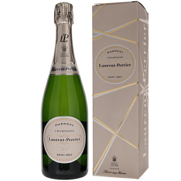 Champagne Demi Sec Harmony Laurent-Perrierローラン ペリエ （詳細はこちら）19世紀の王侯貴族が好んで飲んだのは甘口タイプのシャンパン。その古き良き時代のなごりを 伝えるドミセックは、デザートとの相性抜群。ドライフルーツ、ヘーゼルナッツ、蜂蜜のニュアンス、少し炙ったアーモンドの香ばしさを思わせるアロマを放ちます。750mlシャルドネ、ピノ ノワール、ピノ ムニエフランス・シャンパーニュシャンパーニュ発泡白他モールと在庫を共有しているため、在庫更新のタイミングにより、在庫切れの場合やむをえずキャンセルさせていただく場合もございますのでご了承ください。株式会社ファインズ