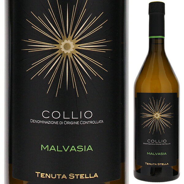 Malvasia Collio Tenuta Stellaテヌータ ステッラ （詳細はこちら）自然酵母で発酵させています。ステンレスタンクとフレンチオークを使って10ヶ月熟成させた後、瓶詰めします。フレッシュでバランスが取れていて、飲みやすい。深みと凝縮感がありながら軽やか。アタックはジャスミンや白桃、メロンの香り。後から乳酸やバター。しっかりとしたアルコールを感じ長い余韻。750mlマルヴァジアイタリア・フリウリ ヴェネツィア ジュリア・コッリオコッリオDOC白他モールと在庫を共有しているため、在庫更新のタイミングにより、在庫切れの場合やむをえずキャンセルさせていただく場合もございますのでご了承ください。大榮産業株式会社フレッシュかつ凝縮感溢れるバランスに優れたマルヴァジア！イエルマンの元エノロゴが醸造家を務めるフリウリの造り手「テヌータ ステッラ」マルヴァジア コッリオ テヌータ ステッラMalvasia Collio Tenuta Stella商品情報エキゾチックな香りが広がる深みと持続性のあるマルヴァジア長年イエルマンのエノロゴとして活躍したアルベルト ファッジャーニ氏らが醸造家を務めるフリウリの造り手「テヌータ ステッラ」。彼らがマルヴァジアで造る辛口白ワインです。ジャスミンや白桃、メロンなどの力強いエキゾチックな香り。しっかりとしたボディを感じる深みと持続性のある味わいです。畑は、ユーロリーフの認証を取得した標高250メートルの泥灰土＆砂岩土壌。温度管理されたステンレスタンクで自然酵母によって発酵を行います。その後、ステンレスタンク70％とフレンチオークの大樽30％にて10ヶ月間熟成。瓶詰めしてリリースされます。2024年2月に「マルヴァジア コッリオ」2021年を試飲しました。黄金色。南国果実、アプリコット、ナッツを感じる凝縮感のある香り。味わいは柔らかくフレッシュながら、じわじわと厚みのある風味が広がっていきます。バランスに優れて飲みやすく、持続性のある味わいです。生産者情報テヌータ ステッラ Tenuta Stella長年イエルマンでエノロゴを勤めたファッジャーニ氏らが醸造家を務める2008年にヴェネトの医療用包装資材大手のステヴァナートグループの会長であるセルジョ ステヴァナート氏によって創設された新しいワイナリー。エノロゴは長年イエルマンでエノロゴを勤めていたアルベルト ファッジャーニ氏と、その妻でありピエモンテの著名なエノロゴであるドナート ラナーティ氏の下で経験を積んだエリカ バルビエリ氏。ワイナリーの立ち上げから二人でエノロゴを務めています。スロヴェニアの国境に隣接し、コッリオでも北部のやや標高の高い小規模コミューンのドレーニャ デル コッリオに拠点を置いています。土壌はこの地方特有のポンカと呼ばれるもので、非常にもろく水はけの良い泥灰土と砂質が層になった土壌でブドウに独特なミネラル感を与えます。2018年にリリースされた2016ヴィンテージよりユーロリーフの認証を取得。銅や亜硫酸は極力使用せず、動物由来の添加物を使用しない有機農法を実践しています。