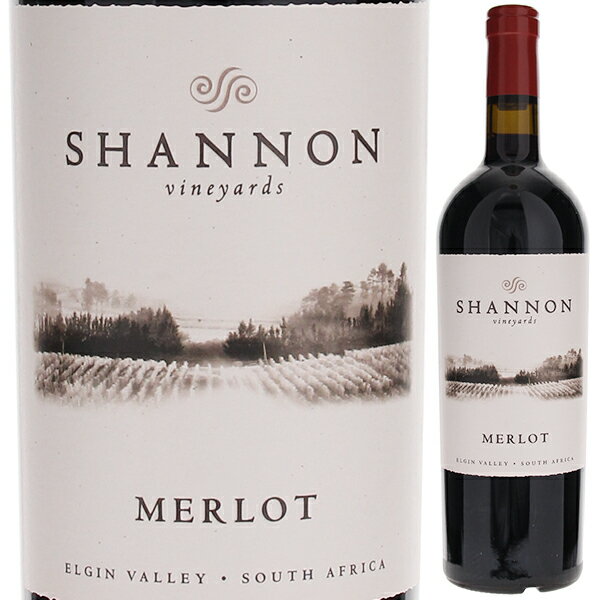 Merlot Shannon Vineyards & Wineシャノン ヴィンヤーズ & ワイン （詳細はこちら）熟れたプラム、ブラックチェリーのような果実香が主体。スパイスやピーマン、チョコレートやカカオのようなニュアンスが複雑味を与えている。果実の凝縮味が楽しめるフルボディ。プラムやブラックチェリー、桑の実などの黒い果実のような豊かな果実味とミネラル感が心地よく広がる。タンニンは丸みがあり滑らか、生き生きとした酸が感じられ、ジューシーな余韻が楽しめる。750mlメルロー南アフリカ・エルギンエルギンWO赤他モールと在庫を共有しているため、在庫更新のタイミングにより、在庫切れの場合やむをえずキャンセルさせていただく場合もございますのでご了承ください。株式会社スマイル