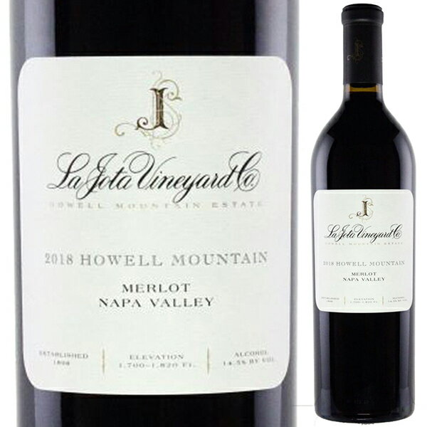 【送料無料】ラ ホタ ハウエル マウンテン メルロー 2013 赤ワイン アメリカ 750ml