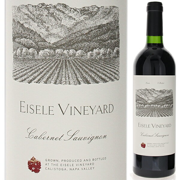 Cabernet Sauvignon Napa Valley Eisele Vineyardアイズリー ヴィンヤード （詳細はこちら）カベルネ ソーヴィニヨン750mlカベルネ ソーヴィニョンアメリカ・カリフォルニア・ナパナパ ヴァレーAVA赤他モールと在庫を共有しているため、在庫更新のタイミングにより、在庫切れの場合やむをえずキャンセルさせていただく場合もございますのでご了承ください。WINE TO STYLE