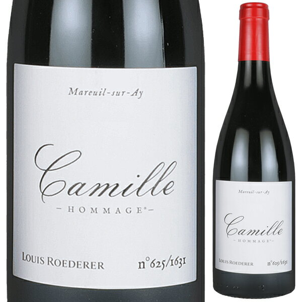 Coteaux Champenois Rouge Hommage a Camille Louis Roedererルイ ロデレール （詳細はこちら）こちらのコトー・シャンプノワは、複数の畑のブドウをブレンドすることが一般的なシャンパーニュにおいて、単一畑のブドウを使用することで、ルイ・ロデレールが所有する優れたテロワールを、新たな視点で表現するために仕立てられたキュヴェです。 商品名に含まれるオマージュ・ア・カミーユは、戦前、戦後の苦しい時代に、自社畑の拡大や新規市場の開拓等、並々ならぬ努力と熱意をもってメゾン存続のために尽力し、ルイ・ロデレールの現在の礎を築いたカミーユ・オルリー・ロデレール氏（現当主フレデリック・ルゾー氏の曾祖母にあたる人物）に賛辞の意を表明して名付けられました。 使用するのは、マルイユ・シュル・アイ村に位置する0.43haの良質な単一畑、シャルモンのピノ・ノワールです。一部は全房発酵で、定期的にピジャージュを行いながら発酵。その後果汁をフレンチオークに移し、14ヵ月の熟成を経てリリースされます。 こうして造られるワインは、凝縮感としっかりとした骨格を備えつつも繊細でエレガントな仕上がりです。醸造責任者兼副社長のジャン・バティスト・レカイヨン氏は、「このワインは、塩味を帯び、滑らかで繊細ながらも力強さがあり、シャンパーニュ地方の石灰質が生み出すフレッシュ感を見事に表現しています。」とコメントしています。世界No.1シャンパーニュ・メゾン、ルイ・ロデレールが誇る素晴らしいテロワールが最大限に表現された、大変貴重な1本をぜひお愉しみ下さい。750mlピノ ノワール フランス・シャンパーニュコトー シャンプノワAOC赤他モールと在庫を共有しているため、在庫更新のタイミングにより、在庫切れの場合やむをえずキャンセルさせていただく場合もございますのでご了承ください。エノテカ株式会社