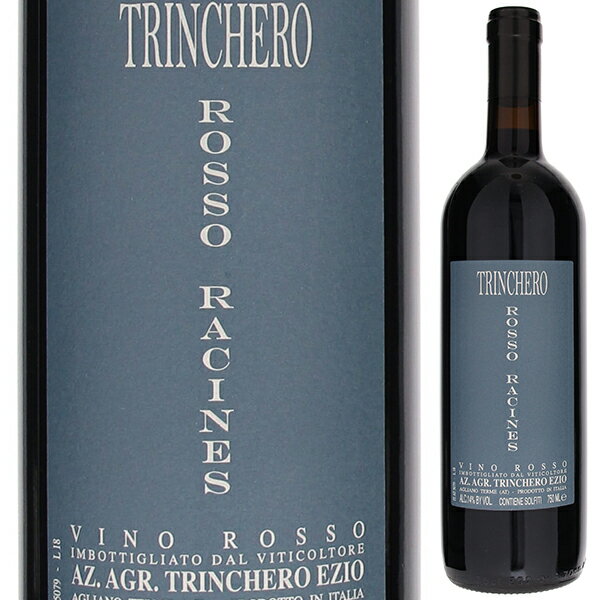 Rosso Racines Trincheroトリンケーロ （詳細はこちら）ブドウの樹齢は20年。コンクリート・タンクで発酵後、ステンレスタンクで熟成。何年間も寝かせられてからリリースされます。若樹から作られるこのワインは、フレッシュで酸が軽やかであるが味わいが深く、十分なボディも備えています。前日抜詮または、1日で飲みきらないで日を追ってかわる変化をお楽しみください。750mlバルべーライタリア・ピエモンテ赤自然派●自然派ワインについてこのワインは「できるだけ手を加えずに自然なまま」に造られているため、一般的なワインではあまり見られない色合いや澱、独特の香りや味わい、またボトルによっても違いがある場合があります。ワインの個性としてお楽しみください。●クール便をおすすめします※温度変化に弱いため、気温の高い時期は【クール便】をおすすめいたします。【クール便】をご希望の場合は、注文時の配送方法の欄で、必ず【クール便】に変更してください。他モールと在庫を共有しているため、在庫更新のタイミングにより、在庫切れの場合やむをえずキャンセルさせていただく場合もございますのでご了承ください。株式会社ラシーヌバルベーラ老舗の造り手トリンケーロ低価格で長期熟成バルベーラを楽しめる「ロッソ・ラシーヌ」フレッシュな果実味から時間とともに増す旨みロッソ ラシーヌ トリンケーロRosso Racines Trinchero商品情報若木のバルベーラを36ヵ月熟成させ、状態を見極めてリリースされる、輸入元ラシーヌさん限定のキュヴェ「ロッソ・ラシーヌ」。長期熟成させたバルベーラを低価格で楽しむことのできる、コストパフォーマンスの高い人気商品です。酸と果実味のバランスが素晴らしい長期熟成バルベーラ軽やかな酸と果実味のバランスが素晴らしく、また、時間とともに変化する味わいもお楽しみ頂けます。バルベーラならではのフレッシュな酸味とともに、複雑な果実味とミネラルがあり、しっかりとした骨格を感じさせます。翌日はもちろん、2，3日おけばさらに深みが出てきて、時間をかけて仕上げたワインのポテンシャルを発揮します。1日で飲みきらず、何日もかけてその変化をお楽しみ頂ければと思います。アスティで代々長熟型のバルベーラを造り続ける。有機栽培、酸化防止剤の使用は極力抑え、自然なワイン造りを目指すトリンケーロ Trincheroアスティ地区、アリアーノ テルメにあるトリンケーロ家は、1925年よりブドウ栽培とワイン生産を開始。そして1952年、この県で最も早く、ブドウ栽培農家による自家瓶詰を行うための登記をした造り手です。バルベーラダスティの最良の生産地のひとつであるこの土地から、あくまでも伝統を堅持したワインを造り、樹齢15年以下のブドウからできるワインは自家瓶詰にせず、桶売りにしてしまうという徹底したこだわりを持っています。トリンケーロを代表するワインのひとつ「ヴィーニャデルノーチェ」は1929年に植えられた樹齢80年を超えるバルベーラのある、同じ名前の畑のブドウから造るワイン。樹齢の高い樹から厳格な収量制限をし、長いマセレーション期間、一切の温度管理をせず、スロヴェニア産の樫の大樽で2年以上の熟成をさせます。酸化防止剤も醸造時には一切添加せず、ボトリング時に少量使用するのみ。突出して熟成にこだわる造り手で、「ブドウ由来の香りには興味がない。ワインの香りを大事にしたい。つまりそれは熟成の香りなんだ。」という熱い想いをワインに込めた、素晴らしい造り手です。