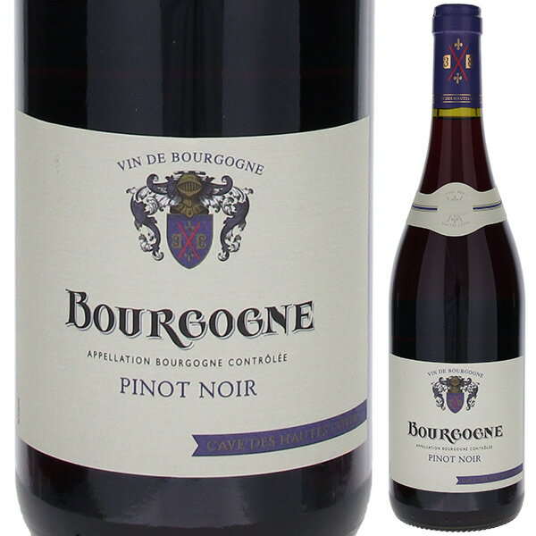 【6本〜送料無料】ブルゴーニュ ピノ ノワール 2022 カーヴ デ オート コート 赤ワイン フランス 750ml 果実味