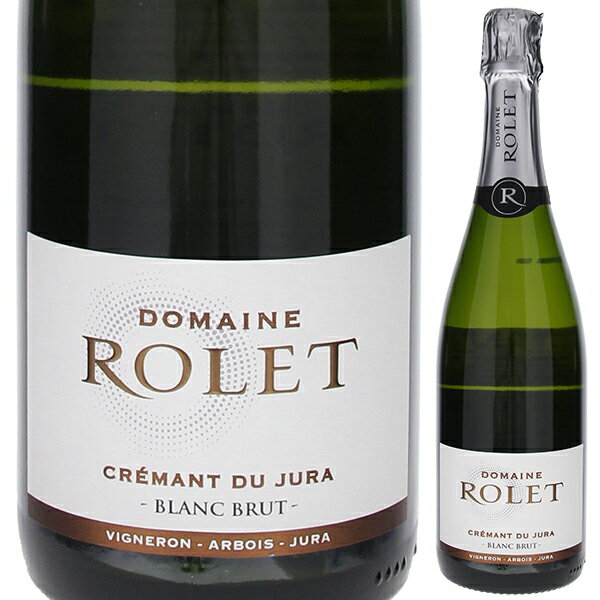 [クール便]【6本〜送料無料】ロレ ペール エ フィス クレマン デュ ジュラ ブラン ブリュット NV スパークリング 白ワイン フランス 750ml