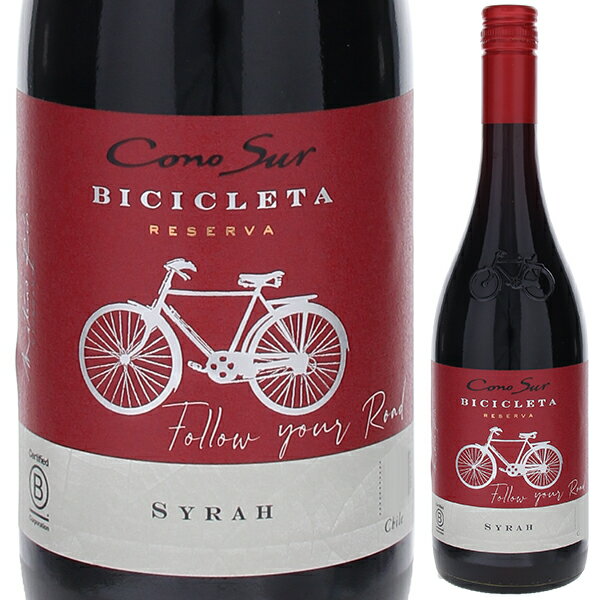 【6本〜送料無料】シラー ビシクレタ レゼルヴァ 2022 コノスル 赤ワイン チリ 750ml スクリューキャップ 果実味濃厚