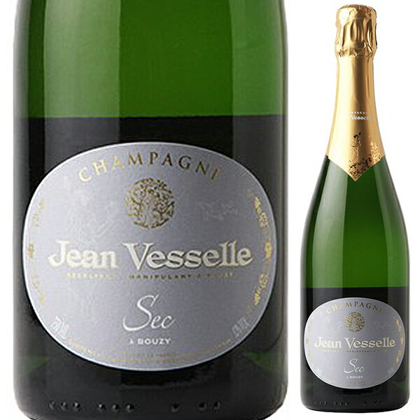 【6本〜送料無料】ジャン ヴェッセル シャンパーニュ セック NV スパークリング 白ワイン シャンパン フランス 750ml