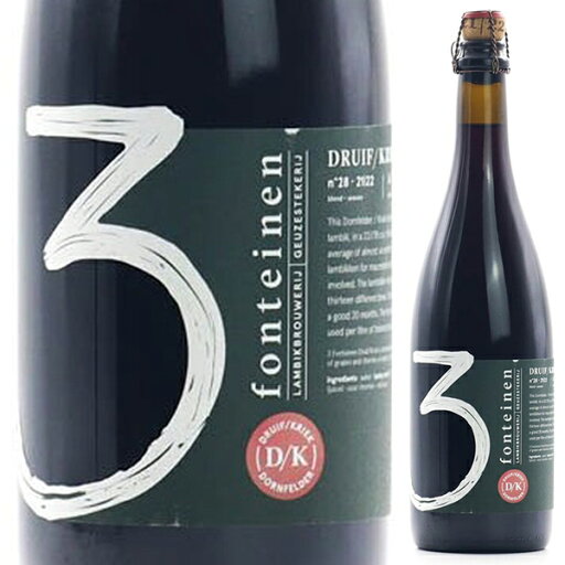 【6本〜送料無料】ドゥリー フォンテイネン ドライフ ドルンフェルダー クリーク NV 発泡ビールベルギー 750ml 【6本〜送料無料】ドゥリー フォンテイネン ドライフ ドルンフェルダー クリーク NV 発泡ビールベルギー 750ml