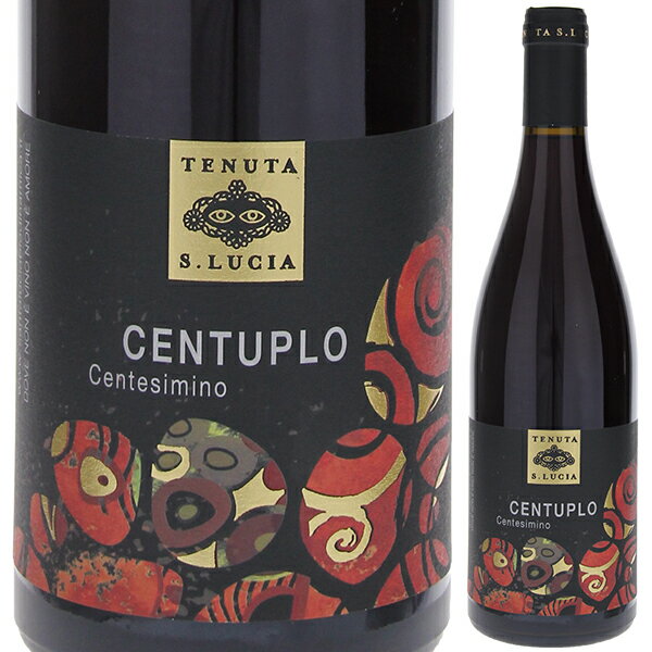 【6本～送料無料】チェントゥプロ 2023 サンタ ルチア 赤ワイン イタリア 750ml サクラアワード2018 ゴールド チェンテジミーノ エミリア ロマーニャ