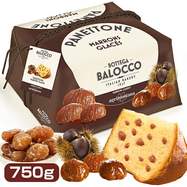 バロッコ マロングラッセ入りパネットーネ 750g