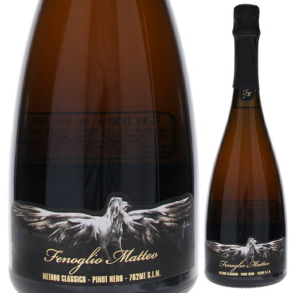 【6本～送料無料】スプマンテ メトード クラッシコ ピノ ネロ 762MT 2019 マッテオ フェノーリオ スパークリング ロゼワイン イタリア 750ml ピノ ネロ100 ピエモンテ