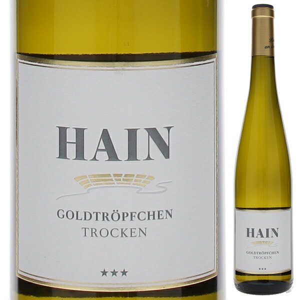 【6本～送料無料】ピースポーター ゴールドトロップヒェン Q.b.A. トロッケン ☆☆☆ 2022 ワイングート ハイン 白ワイン ドイツ 750ml リースリング