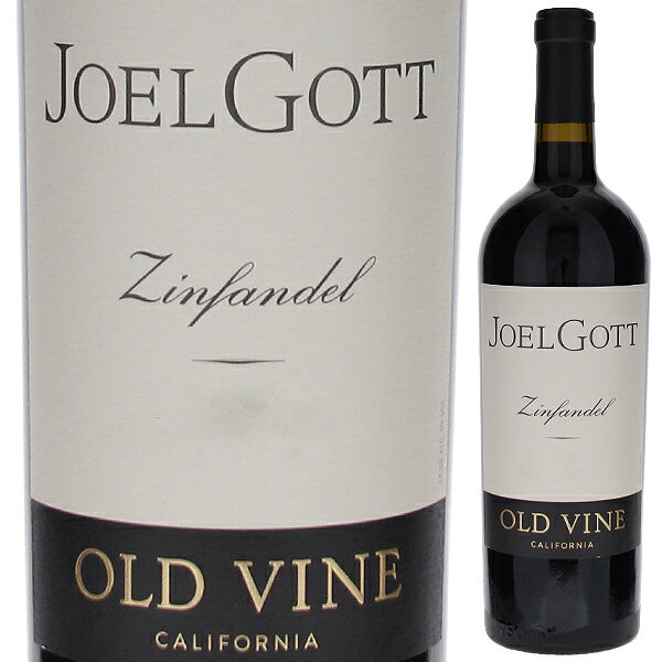 【6本〜送料無料】カリフォルニア ジンファンデル 2023 ジョエル ゴット 赤ワイン アメリカ 750ml