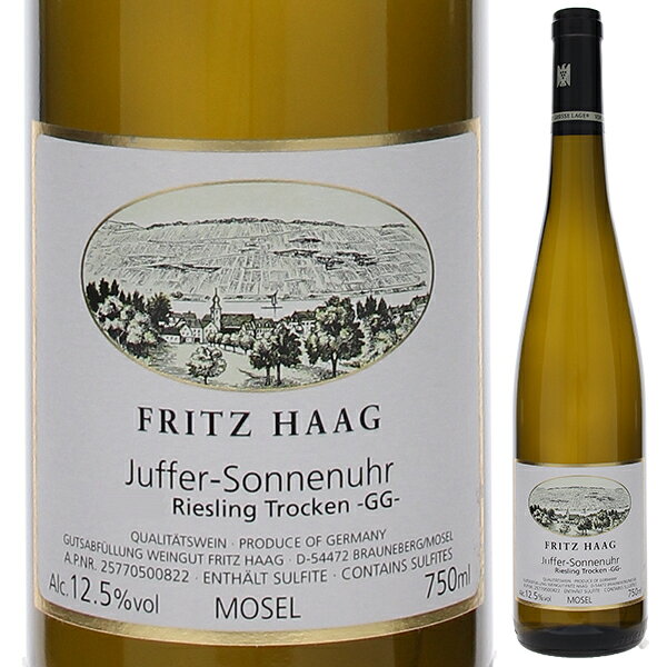 【6本～送料無料】ブラウネベルガー ユッファー ゾンネンウーア リースリング グローセス ゲヴェックス 2021 フリッツ ハーク 白ワイン ドイツ 750ml 果実味濃厚