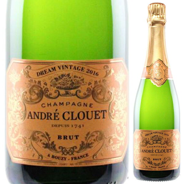Dream Vintage Andre Clouetアンドレ クルエ （詳細はこちら）ドリーム ヴィンテージ誕生経緯。かつてメニル シュール オジェにメゾンを持つ友人から、ロゼを造るためにブージーのピノを少し分けて欲しいという依頼がありました。それから毎年ブージーのピノノワールとその友人が作るシャルドネを交換することとなり、ジャン フランソワは少量ながらメニル シュール オジェのシャルドネを醸造、熟成することになります。ブージーの豊満で厚みのあるシャルドネとは対照的な、メニル シュール オジェの真っ直ぐでタイトなシャルドネの魅力に惹かれ、そのキャラクターを活かしたアンドレ クルエ初のブラン ド ブランをリリースしました。750mlシャルドネフランス・シャンパーニュシャンパーニュ発泡白他モールと在庫を共有しているため、在庫更新のタイミングにより、在庫切れの場合やむをえずキャンセルさせていただく場合もございますのでご了承ください。株式会社ヴィントナーズドリーム ヴィンテージ アンドレ クルエDream Vintage Andre Clouet生産者情報アンドレ クルエ Andre Clouetアンドレ・クルエはピノ・ノワールの優良産地、モンターニュ・ド・ランスのグラン・クリュ「ブージー村」「アンボネイ村」で極上のシャンパーニュを造る生産者で、両親が所有するブージーと隣村のアンボネイの最上の畑から収穫された葡萄のみを使用します。クルエ家の先祖はかつて、ルイ16世やナポレオンの側近として遣えており、ナポレオンから譲り受けた領地で代々ピノ・ノワールから造るスティル・ワイン｢ブージー・ルージュ｣を造るメゾンでしたが、現当主-ジャン・フランソワの祖父アンドレ・クルエがシャンパーニュを造りはじめます。搾汁は一番搾りのテット・ド・キュヴェのみを使い醗酵用のタンクは一番搾りの2050リットルに合わせて造った特注品を使用。更に醗酵中のワインを4段階に別けてバリックに移す等、独自に考案した醸造方法から独創的なシャンパーニュを生み出します。22歳からこだわり続けたフランソワの努力は徐々に結実して2004年にはスウェーデンの王様がクルエを大変お気に召し、王様の60歳の誕生日パーティーにもクルエのシャンパーニュが振舞われました。