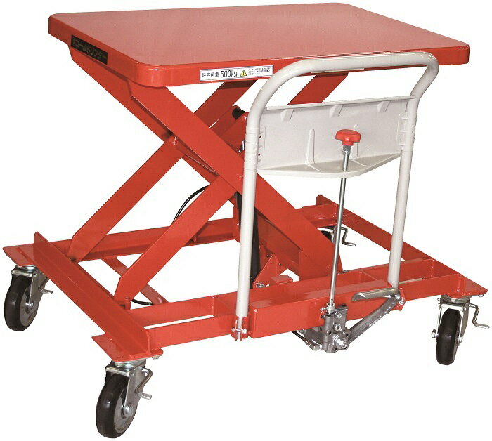 ゴールドリフター GLH-Y500LHS　タコ油圧・足踏式 GLH　ハンドルサイド 積載荷重500kg(4)