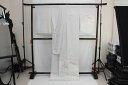 訳あり店舗キャリー在庫 夏用絽訪問着 薄グレー(なでしこ) お祝い 着付 お稽古 トッカ 送料無料 送料込み