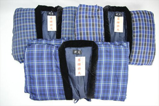 呉服屋 新柄 男物 紳士半天 はんてん メンズ LLサイズ 大きいサイズ 格子柄 ストライプ 保温 エコ 暖房費節約 チェック どてら ちゃんちゃんこ プレゼントにも ens264032 メール便不可 半纏 伴天 半てん ハンテン hannten 綿入れ 綿入り 和風カーディガン はんてん 半天 qq