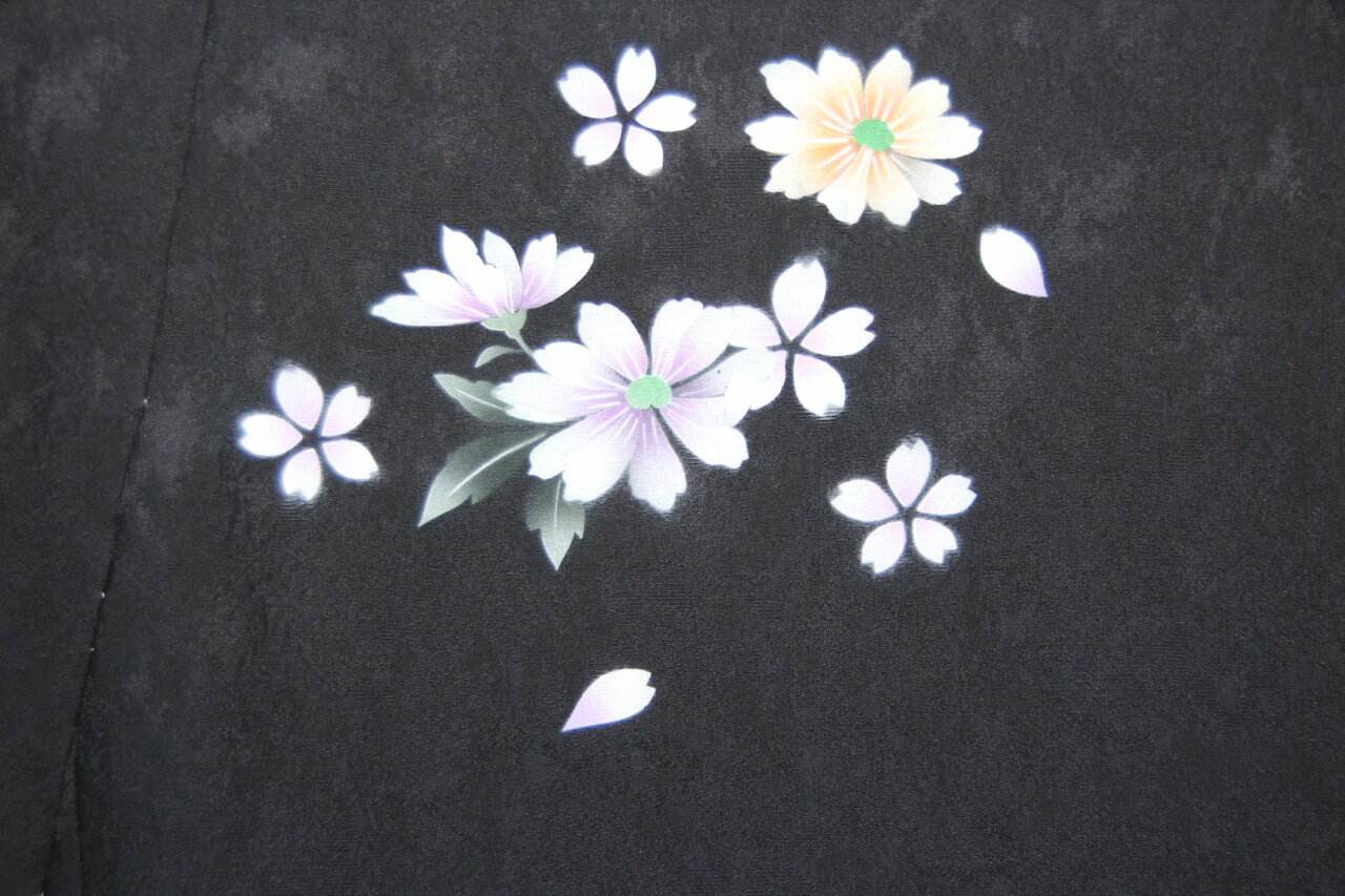 訳あり店舗キャリー在庫 正絹 振袖(八掛付) 仮絵羽 ハギレ はぎれ 仕立ての練習用に最適 舞台衣装としても使えます。 送料無料 送料込み