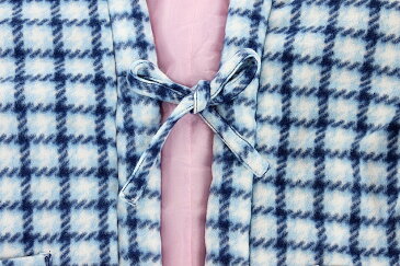送料無料 呉服屋 新柄女物フリース半天 MLサイズ はんてん 半纏 袢纏 ハンテン 和柄 節電 ウォームビズ 保温 エコ どてら ちゃんちゃんこ レトロ 昭和浪漫 綿入れ ens267843 ダウンベストより暖かい 和風カーディガン