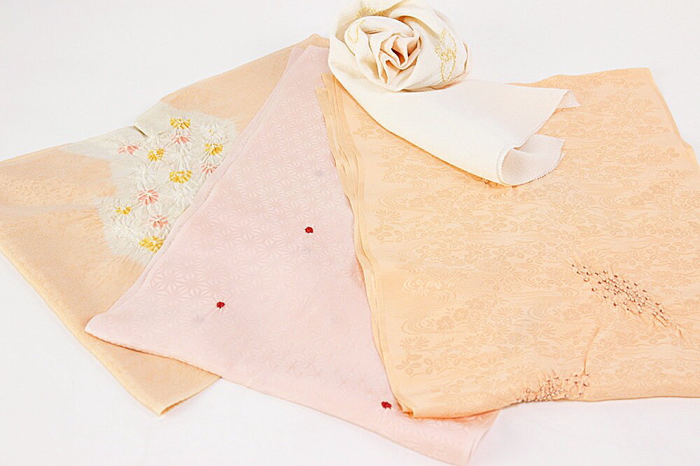 呉服屋 訳あり 加藤萬謹製 正絹帯揚げ 着物 きもの 帯あげ 和装小物 着付け小物 雑誌 美しいキモノ に長襦袢・風呂敷・ガーゼ製品など多数掲載有名メーカー み...