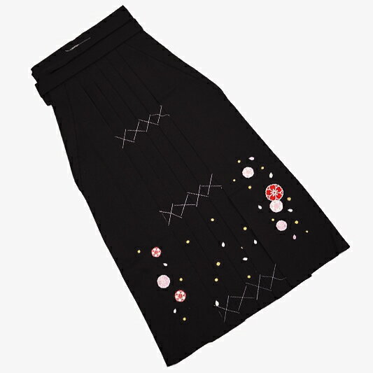 訳あり 小町kids 袴単品 舞桜(黒) 紐下3サイズ 夢千代 小学生 卒業式 ハイジュニア 13詣り 十三詣り 晴れ着 お祝い 着物別売り かわいい 中学生 ...