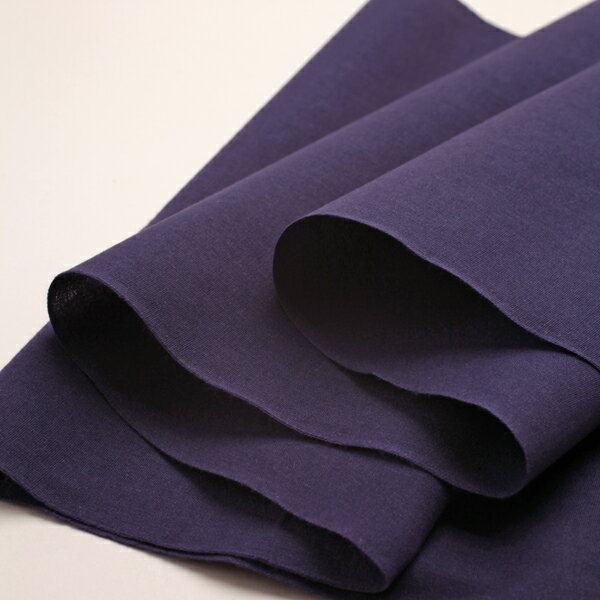 メール便送料無料　無地もめん 紫色 カット売り メール便6mまで対応可 送料込み[tss]
