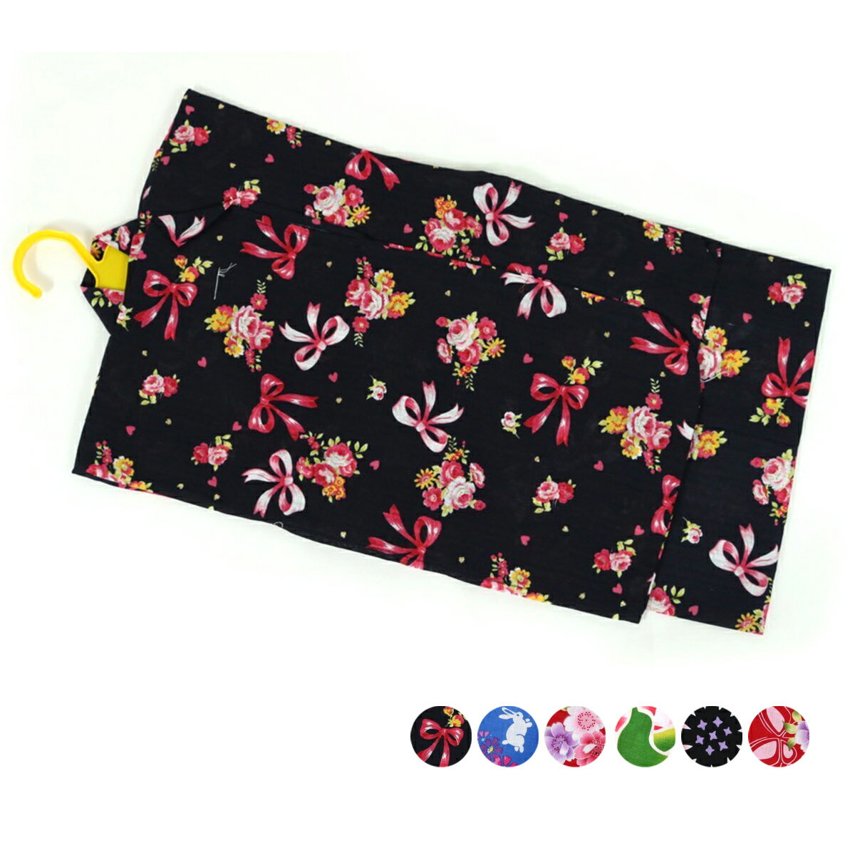 送料無料 訳あり 子供 浴衣 100 110 120 130サイズ 綿100% 女の子 女児 ちびっこ キッズ kids 子供服 夏 お祭り 盆踊り ゆかた 花...