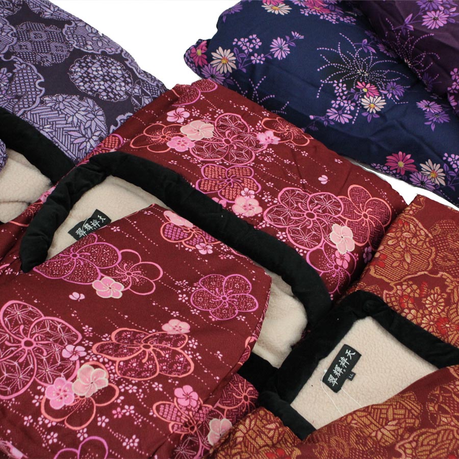 呉服屋 おまかせ 女 半天 裏モコモコ LLサイズ フリース 婦人用 はんてん レディース 裏ボア 福袋 半天 袢纏 半纏 節電 エコ メール便不可 大きいサイ...